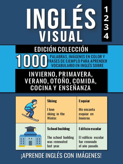 Title details for Inglés Visual--Edición Colección--1000 Imágenes, 1000 Palabras y 1000 Frases de Ejemplo Bilingües para Aprender Vocabulario en Inglés by Mike Lang - Wait list
